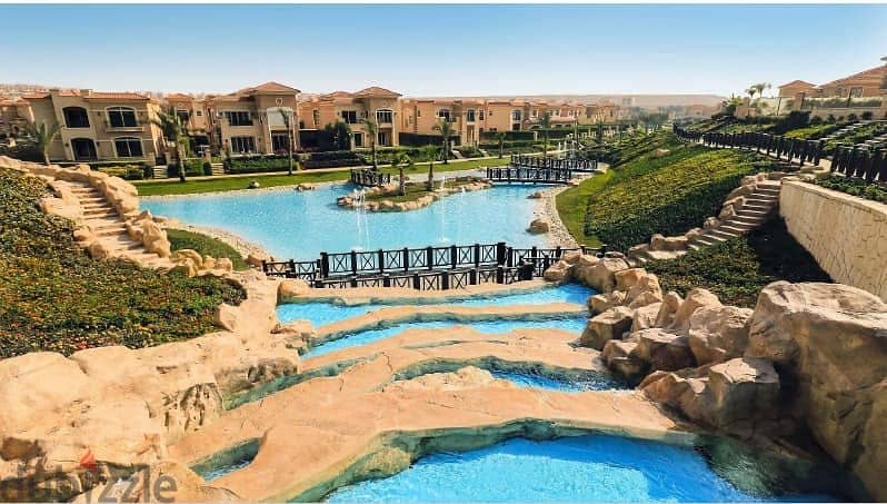 Standalone villa 450 sqm in New Cairo near Cairo Festival in Stone Park Compound 8