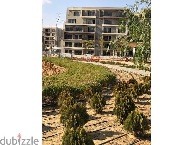 Apartment 193m for sale view Landscape with the lowest price 3 bedrooms, ready to move in Palm Hills New Cairo 2