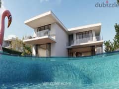 villa for sale in north coast ras el hekma fully finished ,early delivery ,view lagoon فيلا للبيع في الساحل الشمالي راس الحكمة 0