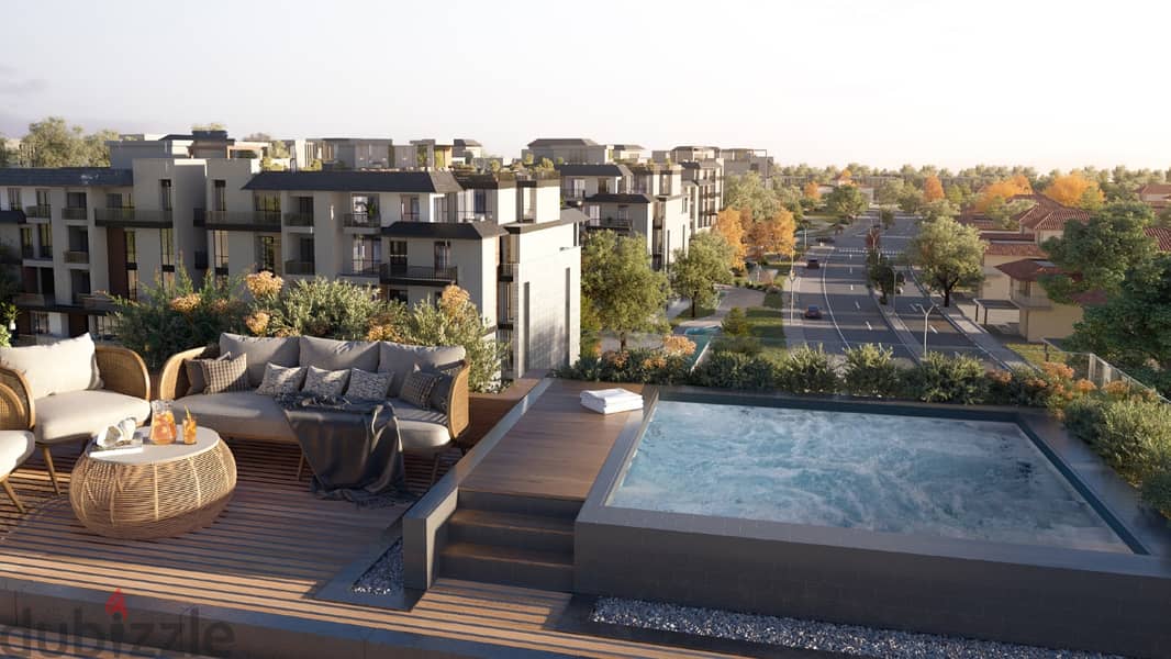 Installments over 7 years, a luxury apartment with only 5% down payment in Fifth Settlement, Stone Park Compound 1