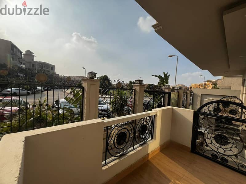 Ultra super lux apartment 2 bedrooms for rent in very prime location and view - New Cairo - South academy 3