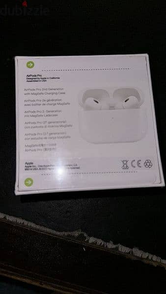 Air pods pro second generation بالسلوفانه 1