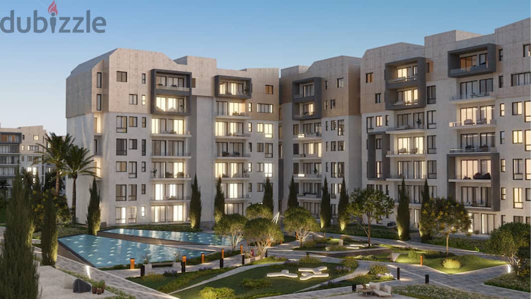 Ready To Move Apartment 130m for sale Bloomfields New Cairo شقة للبيع استلام فوري في كمبوند بلوم فيلدز موقع مميز بالتقسيط المستقبل 16