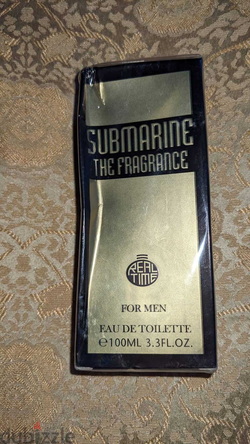 “Submarine” perfume (Eau de Toilette) for men 100 ml, brand “Real time 1