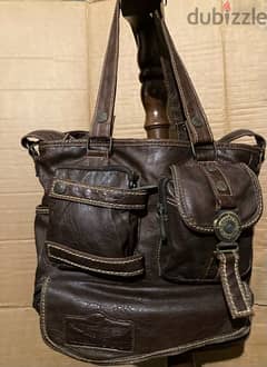 vintage Xiangyu leather bag authentic