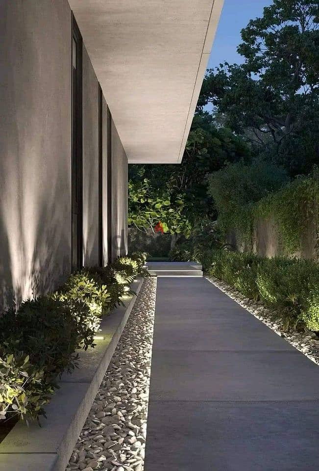 for sale luxury villa 4BR with private garden in taj city on suez road / للبيع فيلا مستقلة في مرحلة فلل فقط في تاج سيتي أمام المطار 7