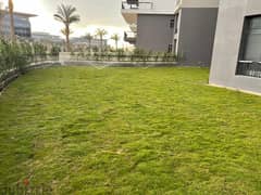 For Rent Furnished Apartment With Big Garden in Compound CFC 0