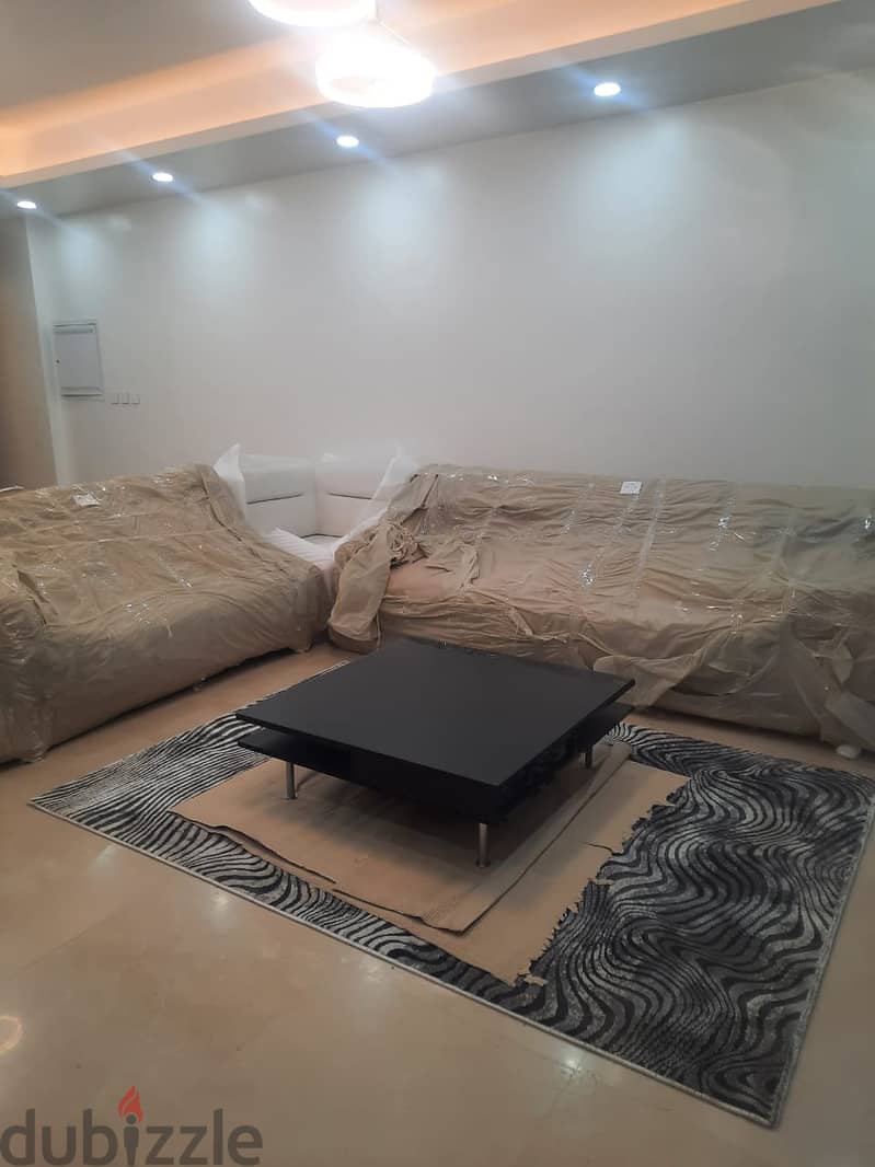For Rent Furnished Apartment With Big Garden in Compound CFC 1