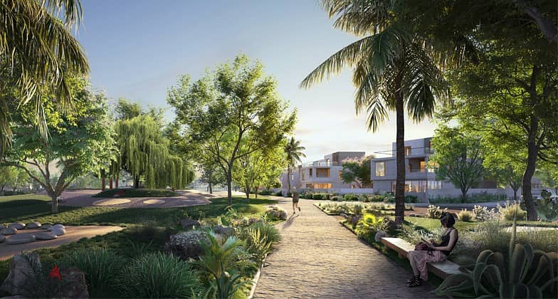 توين هاوس للبيع استلام 2025 موقع مميز في كمبوند فاي سوديك - Vye Sodic Compound 3