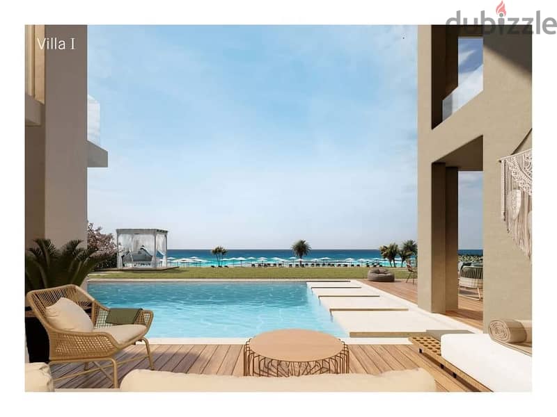 Chalet 97sqm view lagoon, with down payment and installments, first floor in Seashore Hyde Park Compound, North Coast 2