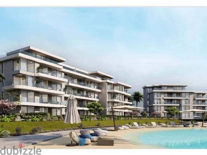 Chalet 97sqm view lagoon, with down payment and installments, first floor in Seashore Hyde Park Compound, North Coast 3