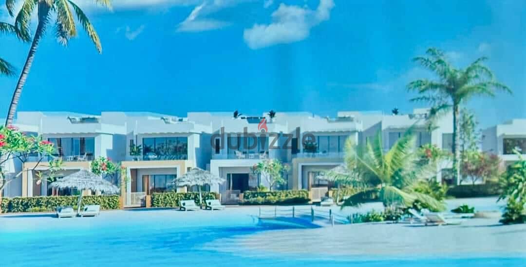 Chalet 97sqm view lagoon, with down payment and installments, first floor in Seashore Hyde Park Compound, North Coast 11