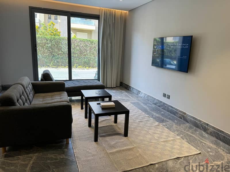 For Rent Luxury Furnished Apartment Two Bedrooms in  Compound Silver Palm 1