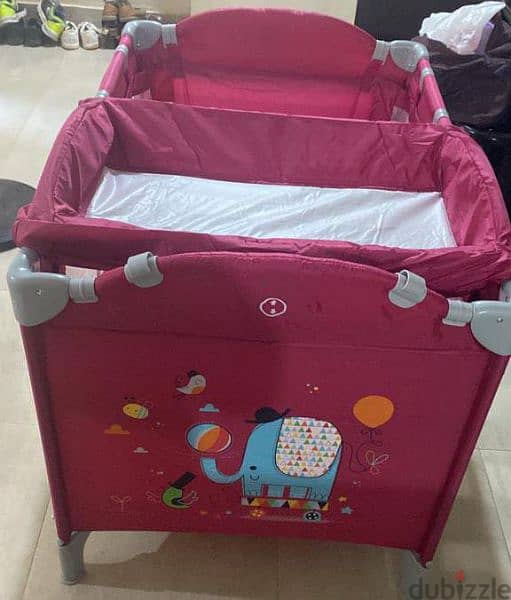 juniors travel cot with changer 3