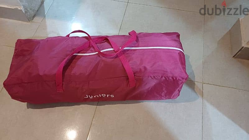 juniors travel cot with changer 4