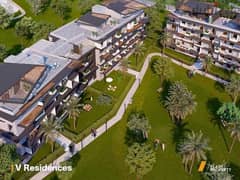 Fully finished Apartment with Garden For Sale Villette V-residence 0