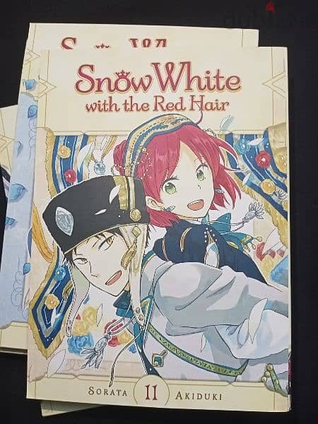 Snow White with the red hair manga volumes 9,10,11,12 1