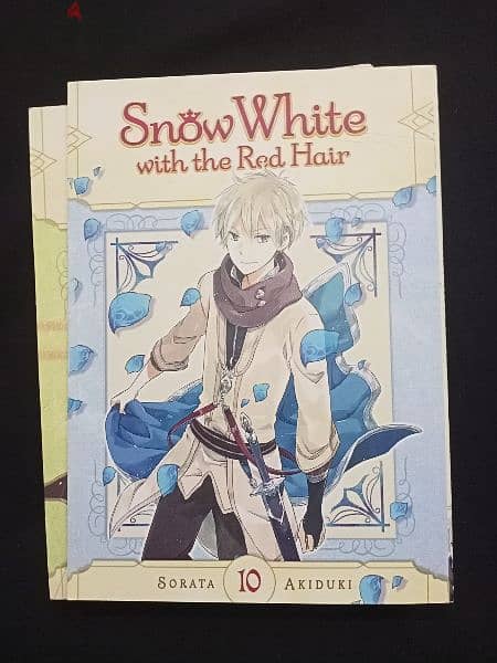 Snow White with the red hair manga volumes 9,10,11,12 2