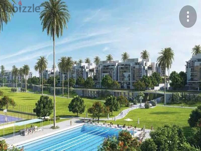 Apartment Side view club house for sale Ready to move at Mountain View Icity - NEW CAIRO 3