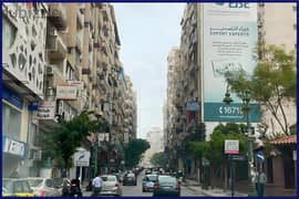 محل للإيجار 84م رشدي ( شارع سوريا امام قصر ايرام)