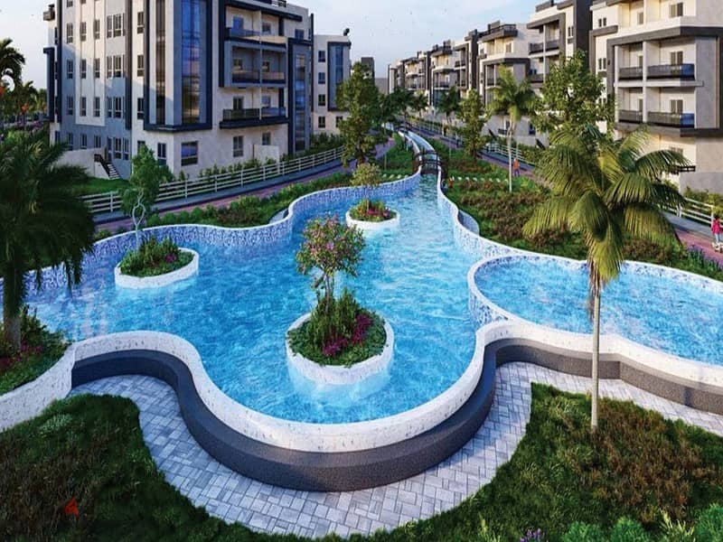 شقة للبيع مساحة 147م بكمبوند بالم كابيتال palm capital في الشروق 10