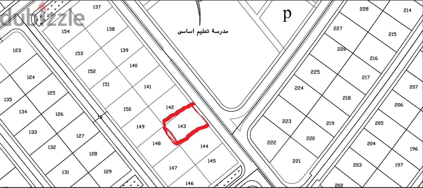 ارض للبيع حي 27 مج 3 علي الخدمات مباشراً رقم143 رخصة العاشر من رمضان 0