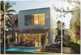 Villa under market price for sale in badya palm hills