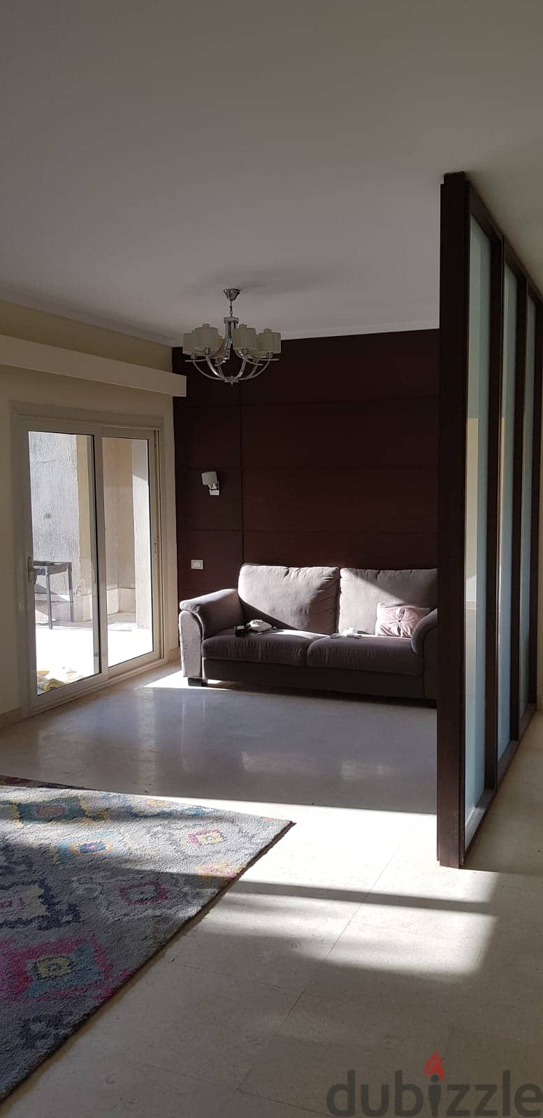 ground floor apartment with private garden near by point 90 mall with AC's and kitchen 3