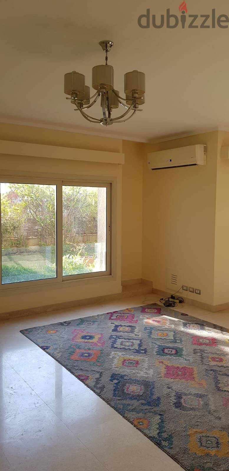 ground floor apartment with private garden near by point 90 mall with AC's and kitchen 6