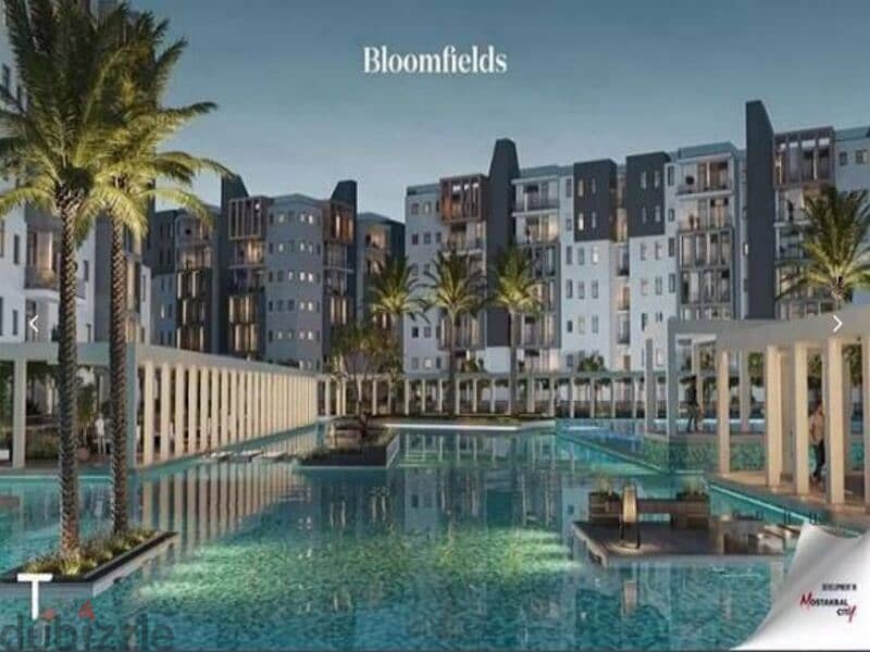 للبيع شقة 135م استلام 2024 في مدينة المستقبل مع تطوير مصر 5