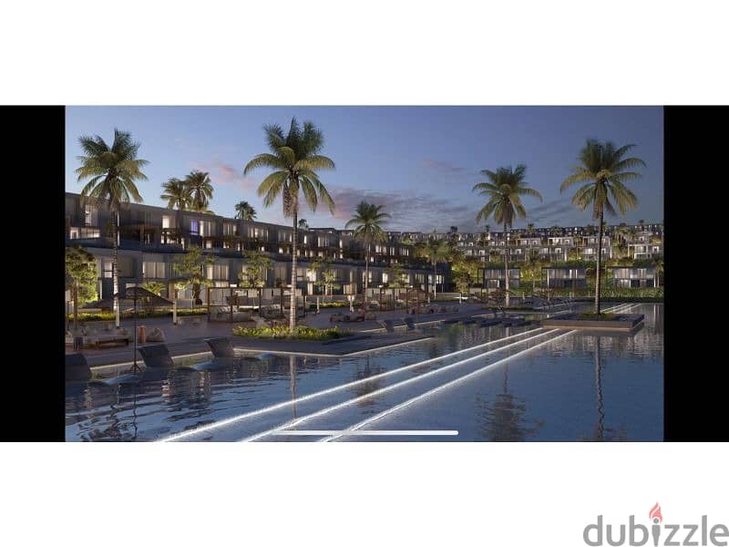 Townhouse 130 meters in Ras El Hekma, receipt 2026, with a 10% down payment, Direction White, North Coast 3