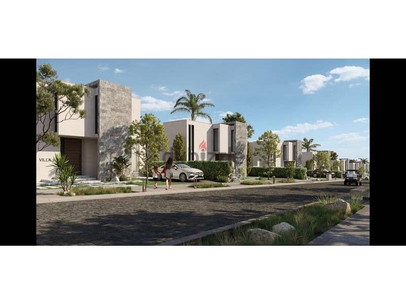 Townhouse 130 meters in Ras El Hekma, receipt 2026, with a 10% down payment, Direction White, North Coast 12