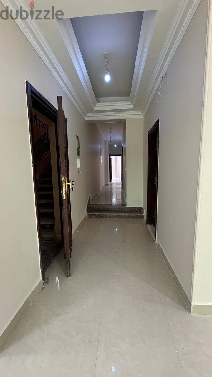Apartment for rent in Banafseg Settlement, near Sadat Axis, Mohamed Naguib Axis, Al-Rehab, and Waterway  First residence 2