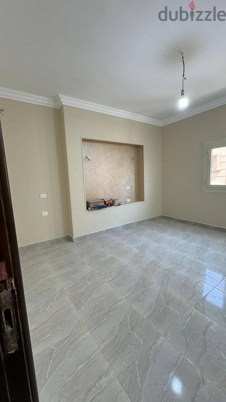 Apartment for rent in Banafseg Settlement, near Sadat Axis, Mohamed Naguib Axis, Al-Rehab, and Waterway  First residence 6