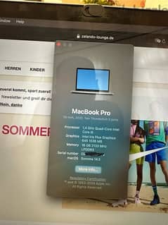 MacBook Pro 2020 16Giga ram 0