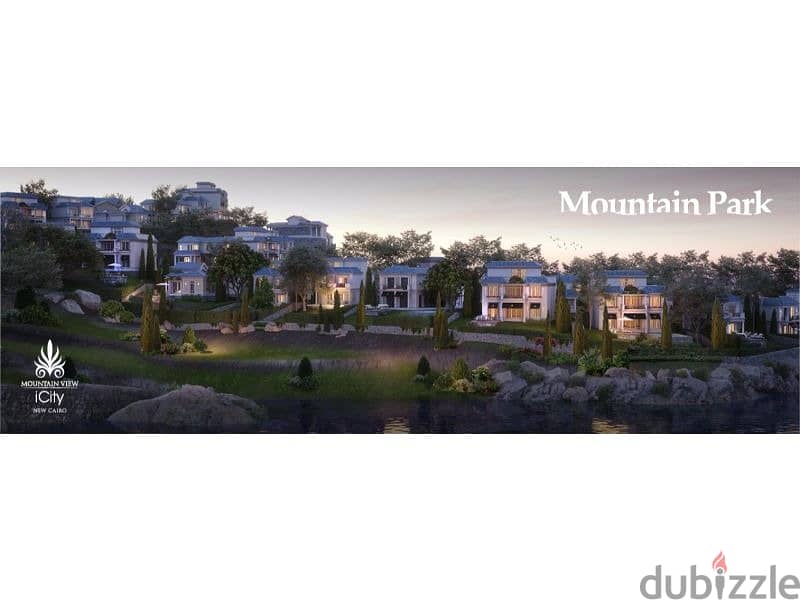 i-villa under market price with special view with down payment and installments in Mountain View iCity Compound 8