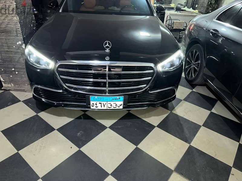 ارخص ايجار مرسيدس في مصر - Mercedes s500 2024 for rent 0