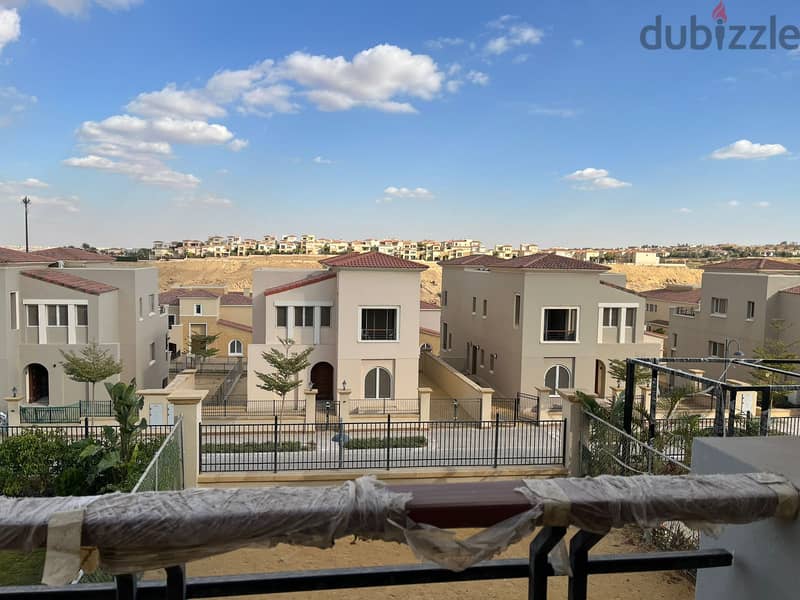 Fully finished Town House middle prime location facing golf at Uptown Cairo Celesta 1
