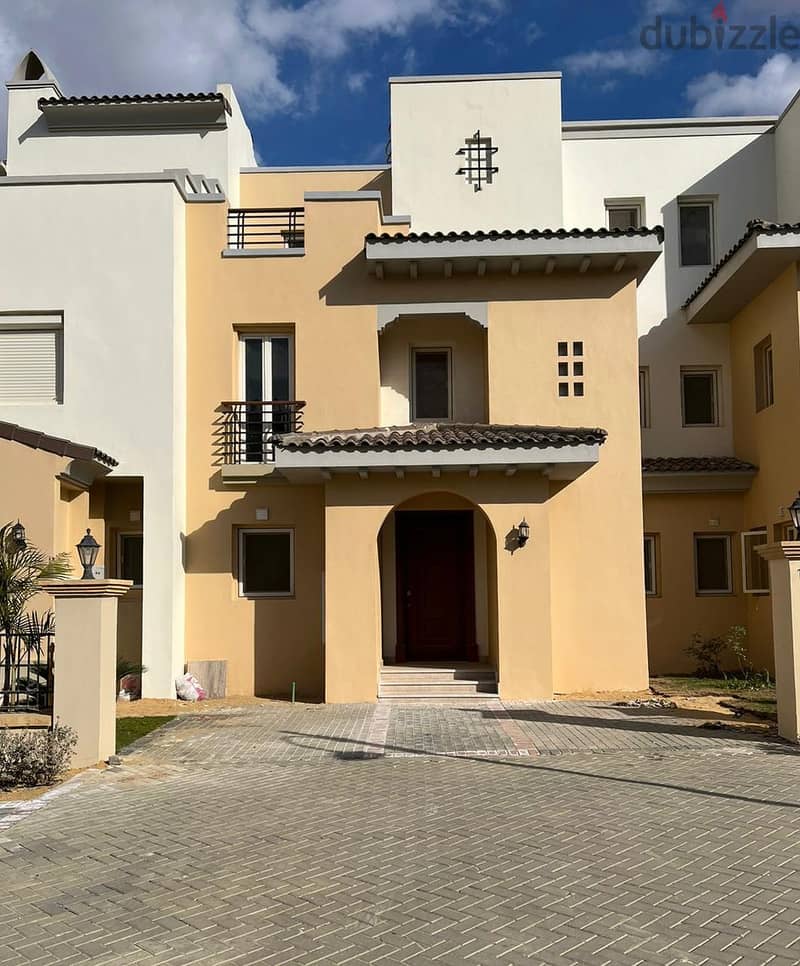Fully finished Town House middle prime location facing golf at Uptown Cairo Celesta 12