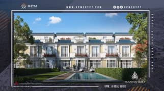 Townhouse 210m middle for sale in Mountain View 4 October Park ready to move with installments تاون هاوس للبيع في ماونتن فيو 4 أكتوبر