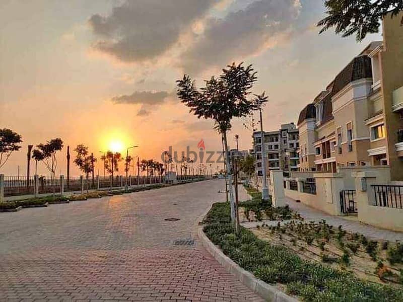 Villa for sale in the city wall at the price of an apartment  فيلا للبيع سور بسور مدينتى بسعر شقه 5