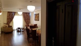 Apartment 135 meters in Al-Ahram Gardens, super luxurious finishing, at a snapshot price