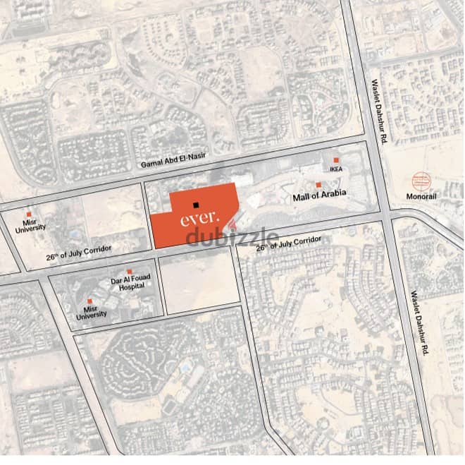 for investors pay 10% and own medical center 153 M finished  on the 6 October axis, next to the Mall of Arabia 1