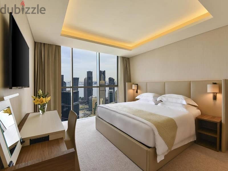 A hotel room with a 20% discount in the central business district, next to the largest Central Park and in front of the iconic tower and the Green Riv 6