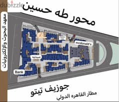 A commercial store for sale, immediate receipt, very special, on Taha Hussein Commercial Axis in New Nozha