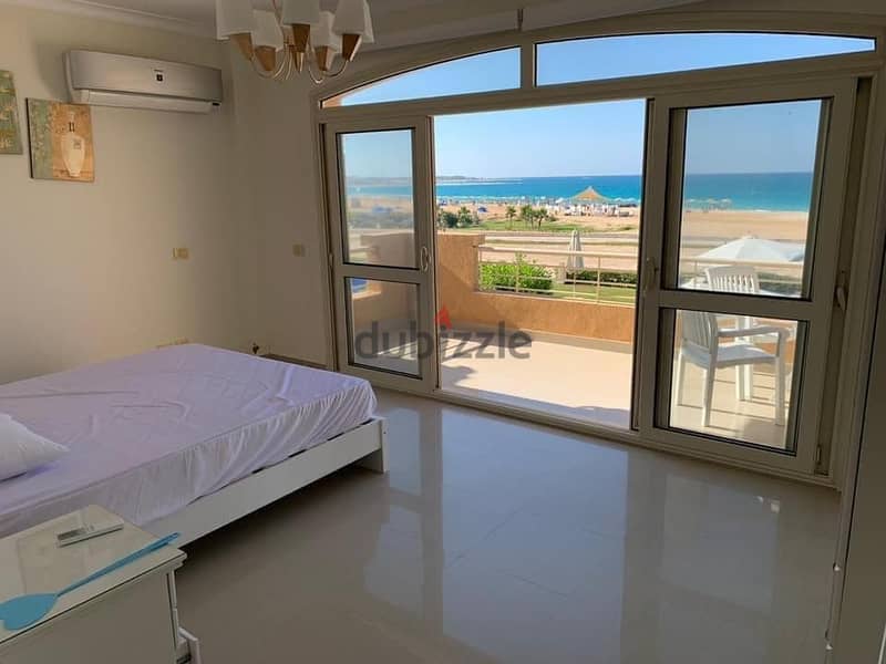 2-room chalet for sale (lowest price) directly on the sea in Ain Sokhna Hills 9