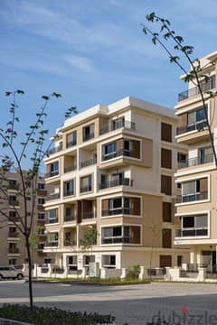 The lowest price for two rooms in Sarai Compound, a 112 sqm apartment for sale at a special price, with a down payment starting from 10% and installme