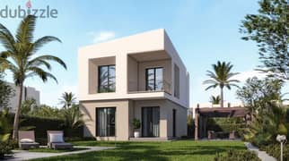 Stand alone villa for sale in Taj City Compound, a large and distinctive area of ​​​​240 square meters, in the latest proposal from the Misr City Comp