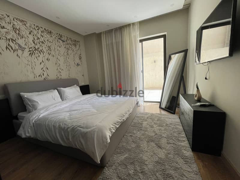 Impressive, Modern apartment with prime location for rent at Lake View Residence New Cairo 5
