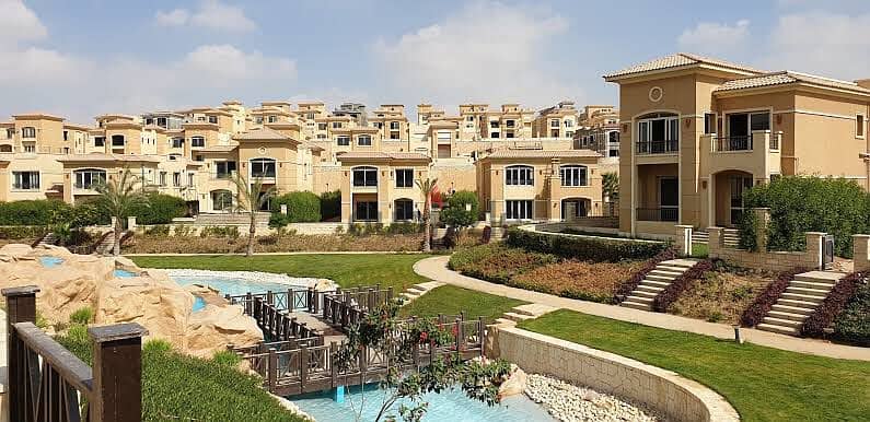 Twin villa for sale in Stone Park Katameya New Cairo 348m with installments  توين فيلا للبيع في ستون بارك التجمع الخامس 348م  باقساط 8 سنين 6